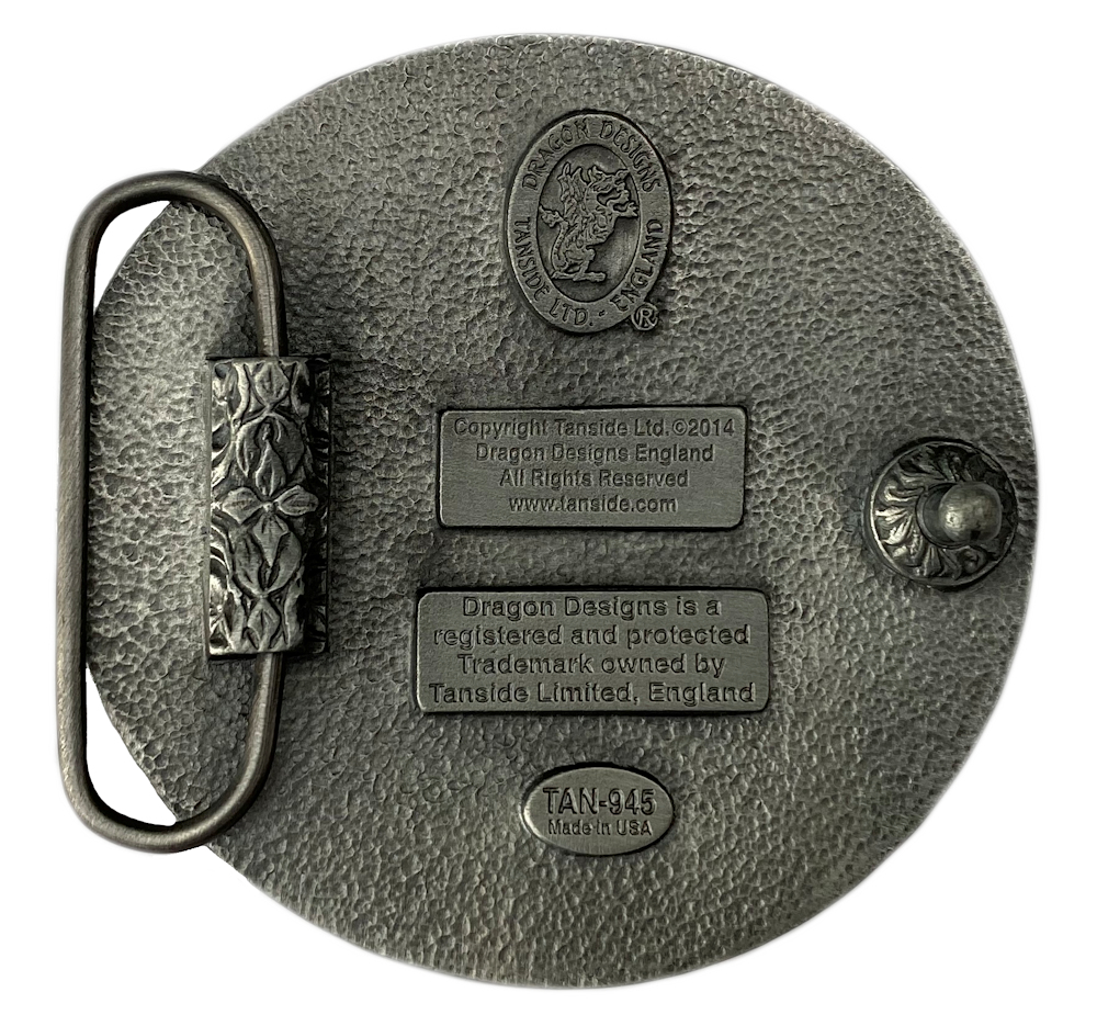 Tribal Celtic Eagle Head Belt Buckle